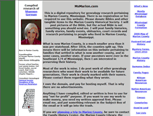 Tablet Screenshot of msmarion.com
